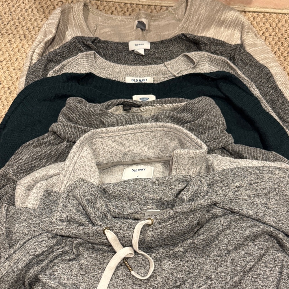 Old Navy and J. Crew Sweater Lot